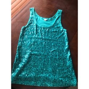 J.Crew Sequin Top